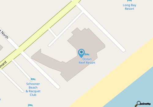 4BR oceanfront, 8th fl, big balcony in Ocean Reef map location