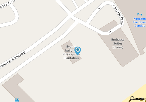 The Love Shack Myrtle Beach map location