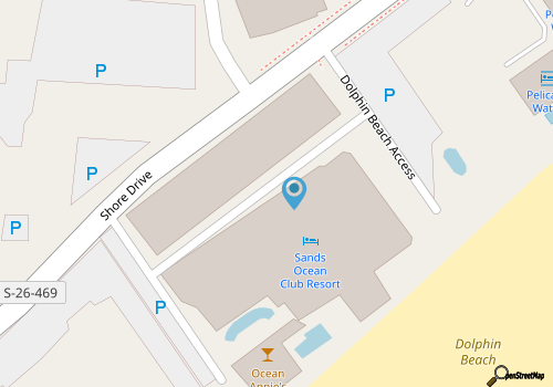 Sands Ocean Club #1221 map location