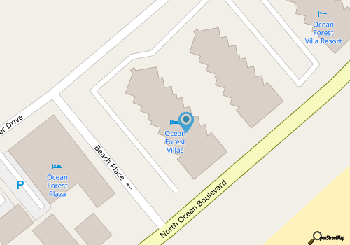 Ocean Forest Villas 313B- Beautiful Condo in Myrtle Beach map location