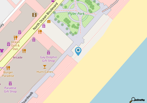 Holiday Pavilion Resort on the Boardwalk- Access to ALL AMENITIES! map location