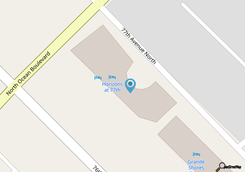 Oceanview 2BR Condo with Private Balcony – Steps to Beach map location