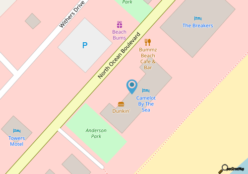 Newly Added King Suite 3BR,Direct Oceanfront Views map location