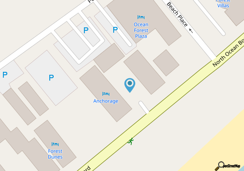 3 Bedroom 2 Bath Vacation Rental with Private Balcony map location