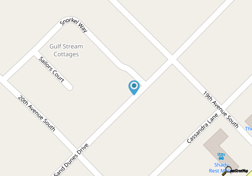 MRV28, 2-Bedroom Cottage, 2 Blocks To Beach! Pool Front, Free WIFI map location