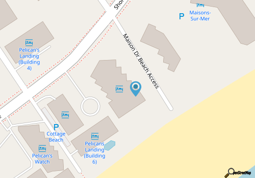 Oceanfront North Myrtle Beach Condominium on Shore Drive! map location