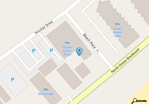 Beautiful 1 Bedroom Condo on the Golden Mile map location