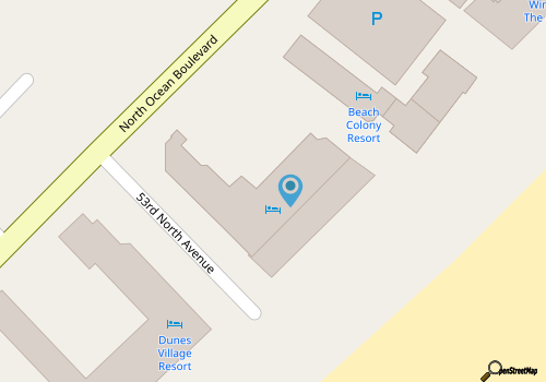 Indoor Water Park at Dunes Village,Oceanfront 1BR! map location