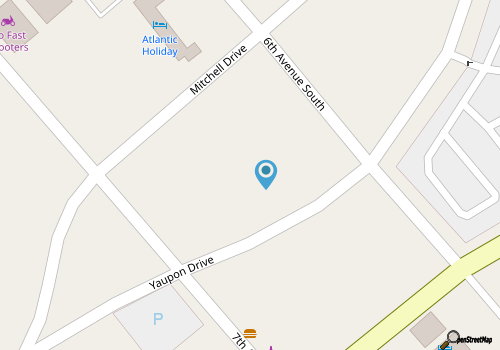 Holiday Towers 603 | Condo in Myrtle Beach with pool & hot tub map location