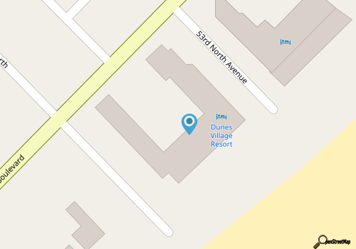 Dunes Village Resort- Amazing Amenities map location