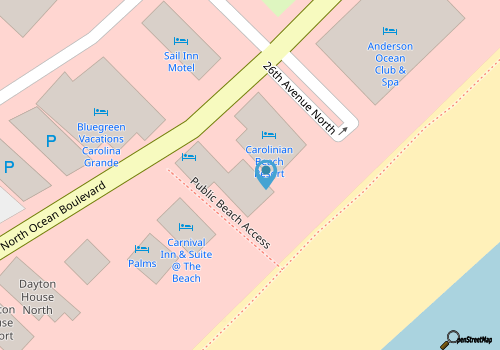 Relaxing Coastal Escape map location