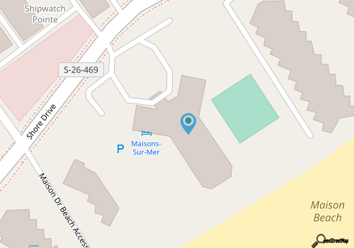 New, Oceanview Remodeled, Private Maisons Sur Mer! map location