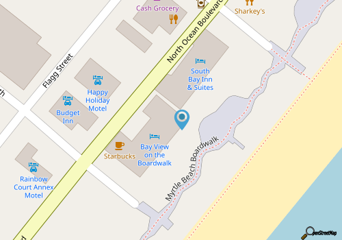 Ocean Front 3 Bedroom, BAY VIEW Resort, 7th Floor, 12 Guests map location