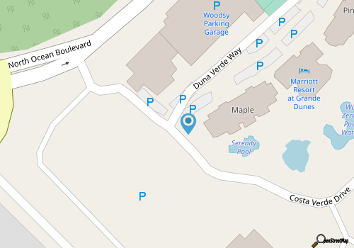 Ocean Bliss Awaits: 2 Bedroom Ocean View Villa at Marriott’s OceanWatch map location