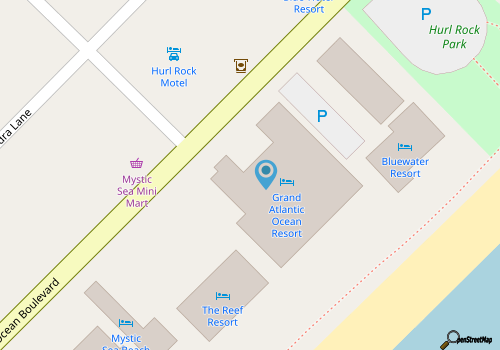 Last Minute Rate, Direct Oceanfront 4BR/3BA, Sleep 16, Central Location map location