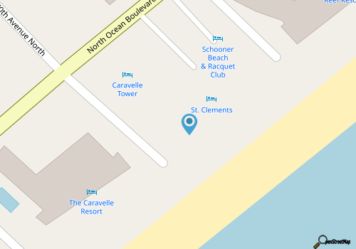 Your Palace on the Beach map location