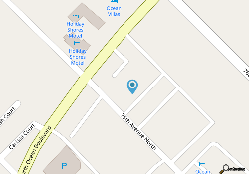 Ocean Dunes Tower II 6143: Cozy 1BR condo with ocean views in Myrtle Beach. map location