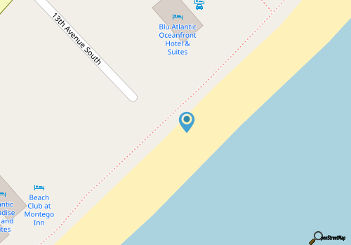 TRUE BEACH FRONT Tides Wow map location