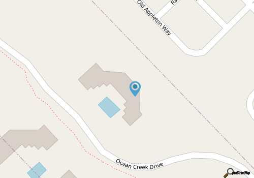 Ocean Creek Resort 2182 2BR/2BA with Coastal Charm map location