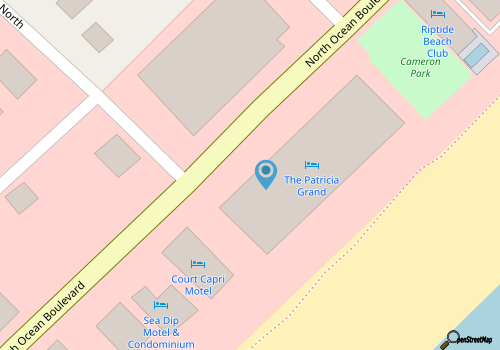 Ocean View From the 5th Flr Includes Breakfast map location