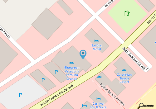 Carolina Grande Resort - 2BR Suite w/ Balcony map location