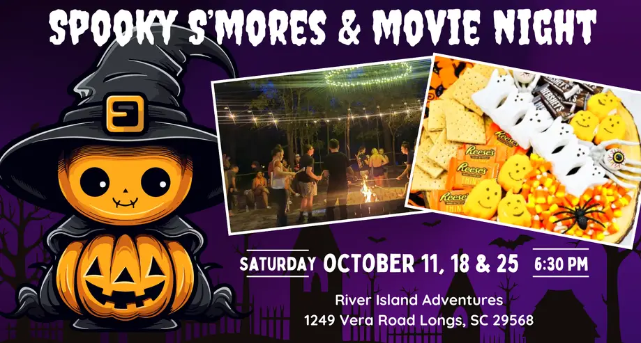 Spooky S'mores & Movie Night