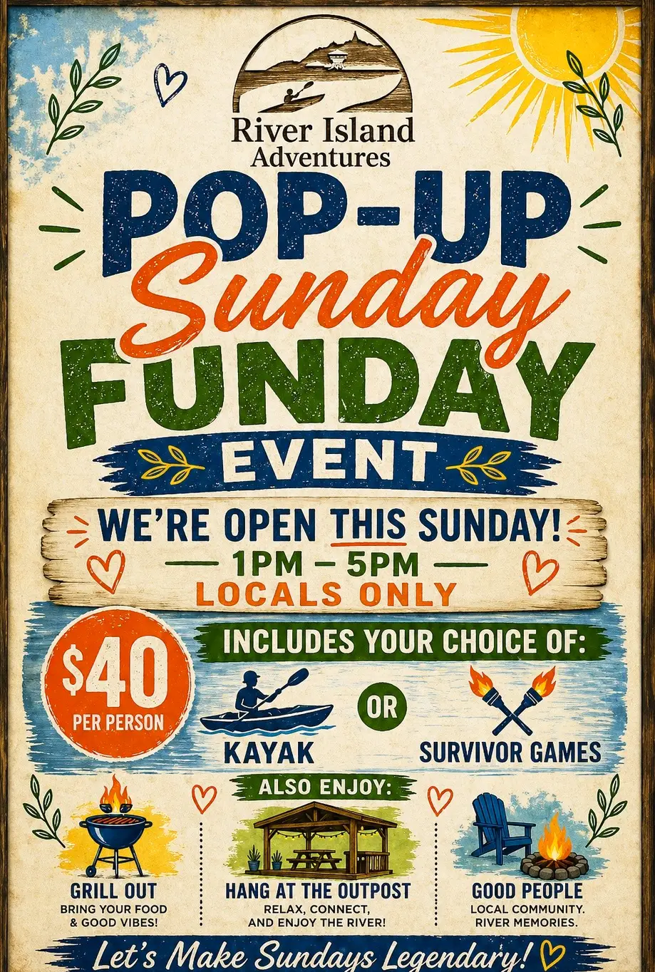 Sunday Funday - Locals Only