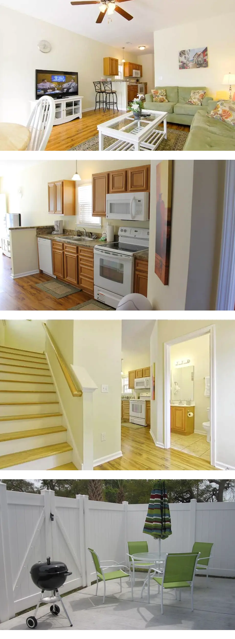 Comfortable and Clean Townhouse, One Blo...