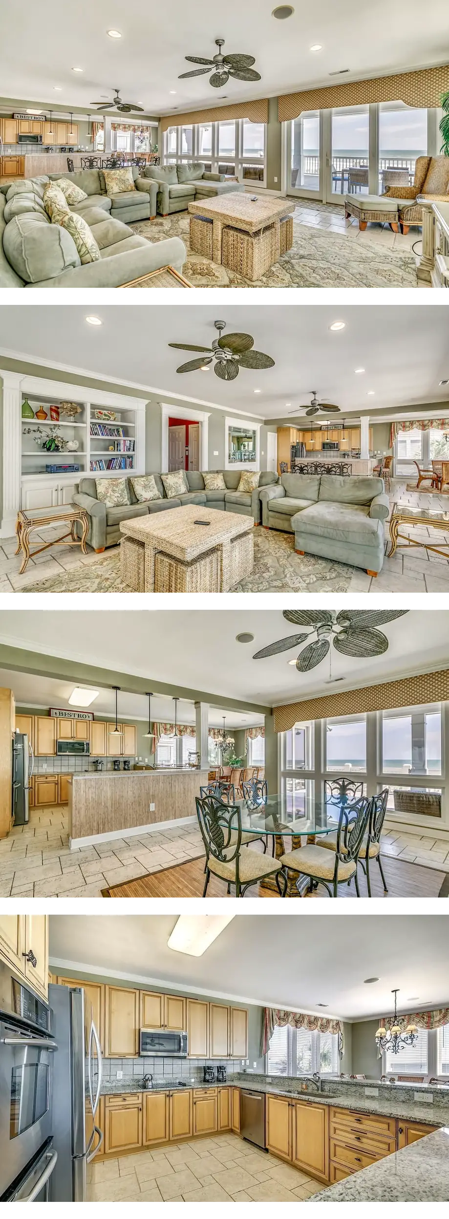 Oceanfront Retreat with Washer and Dryer