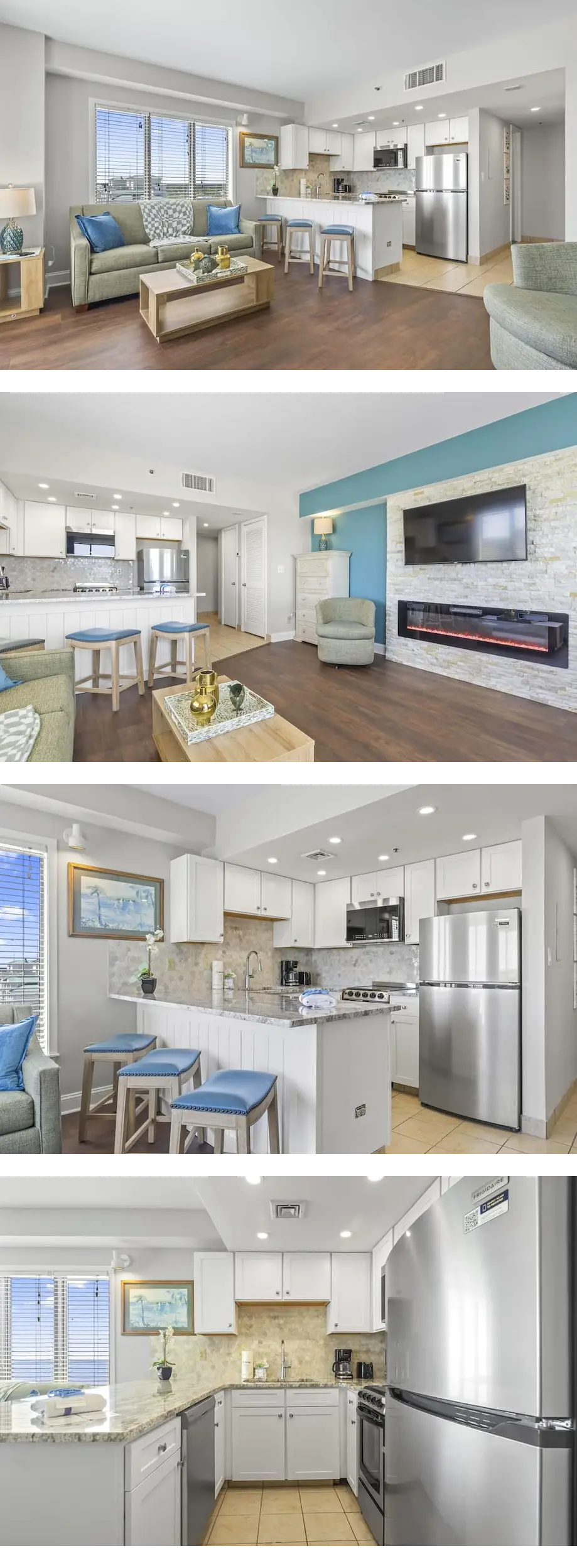 Beautifully Renovated Condo- LED Firepla...