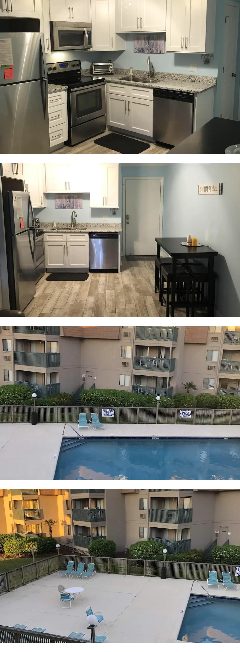 Ocean view condo. Step to the beach, poo...