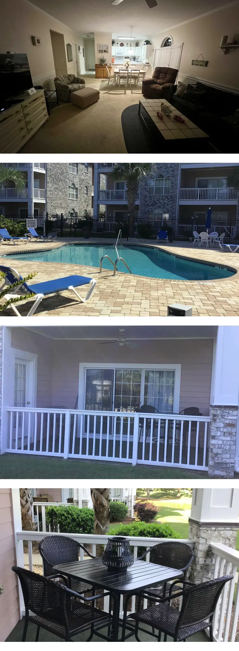 Myrtlewood 2BR 1st Floor, end unit, WiFi...