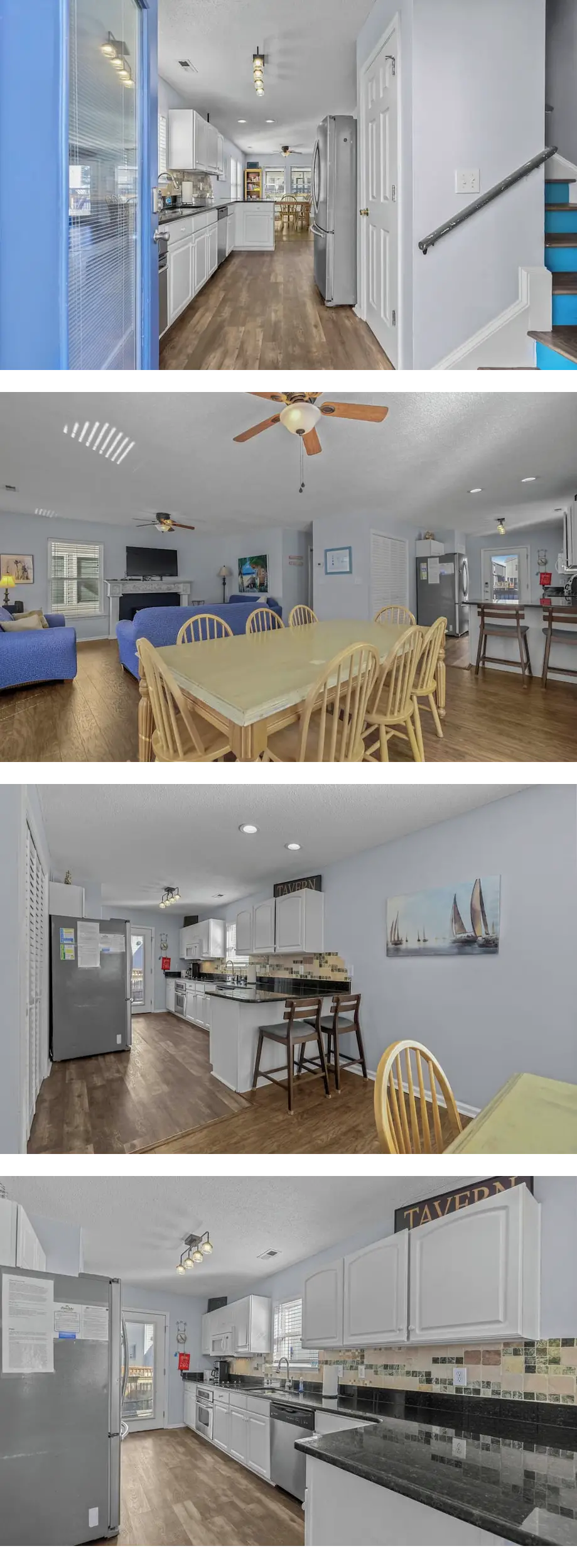 Beach House 1183. Ocean View. Pet friendly. Walk to beach. Golf cart included