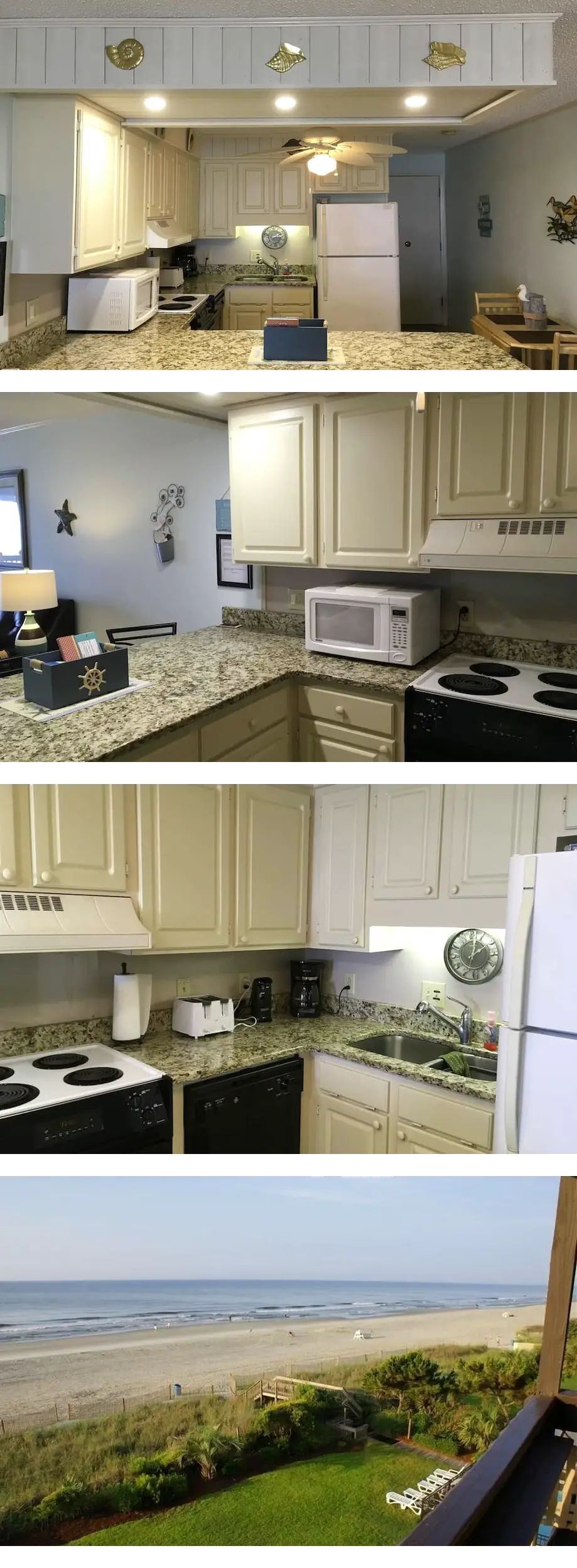 T Oceanfront Condo- Sleeps 6, Away from ...