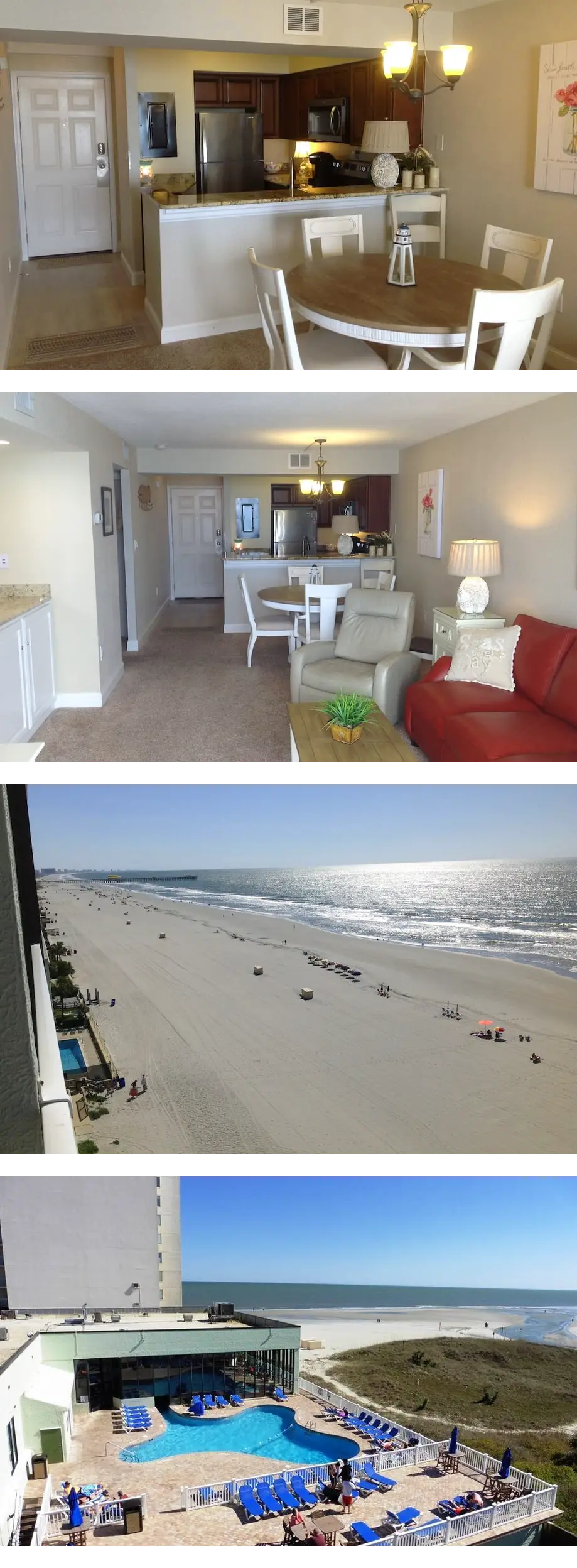 SANDS BEACH CLUB 821, 2BR OCEANFRONT, FA...