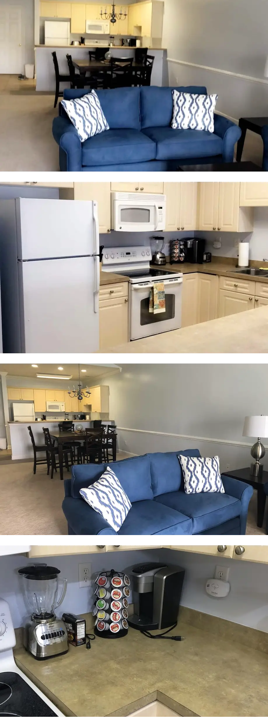 Amazing Clean 4th floor condo, newly fur...