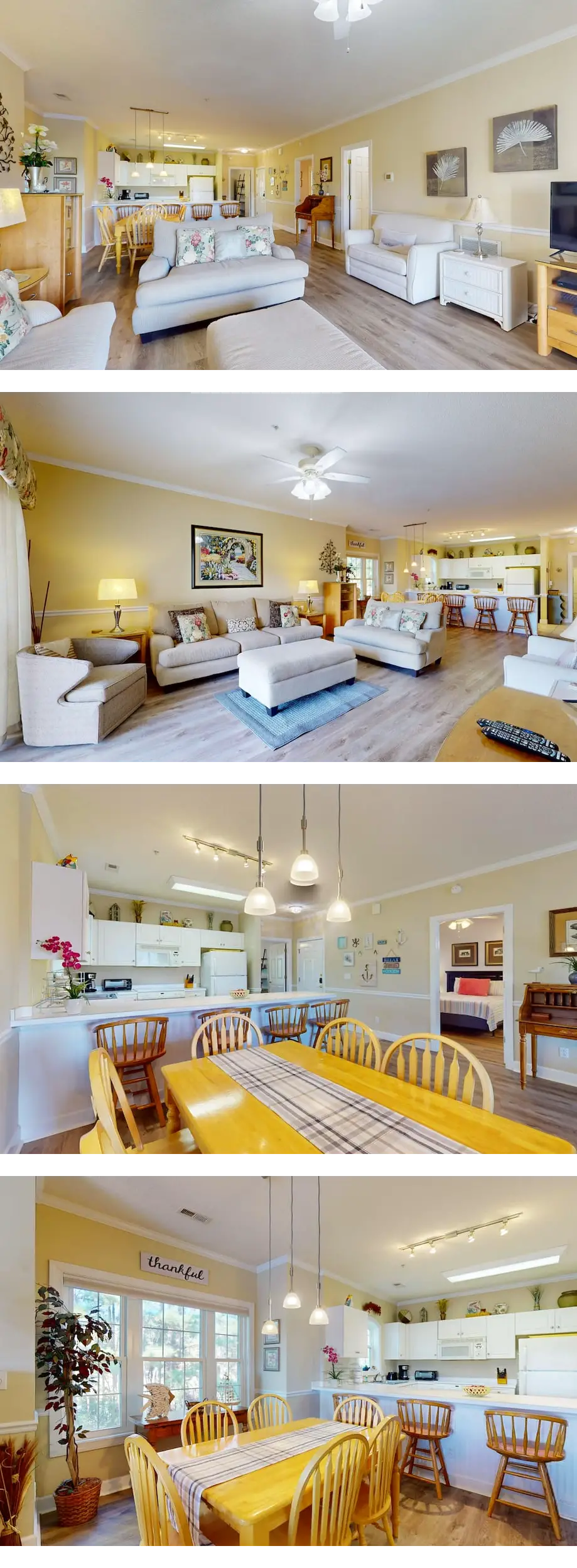 Golf course corner condo with stunning w...