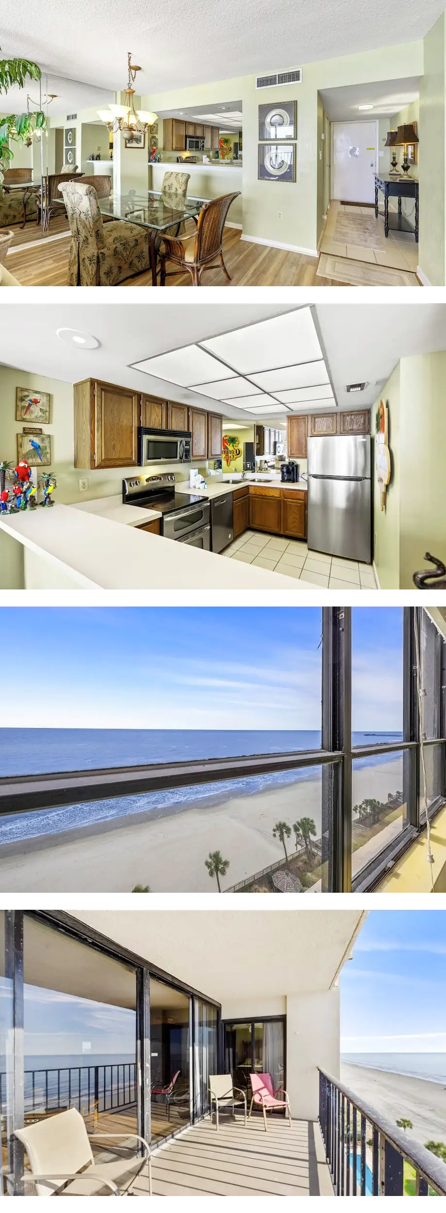 ~Tropical Escape ~ Oceanfront Condo at b...