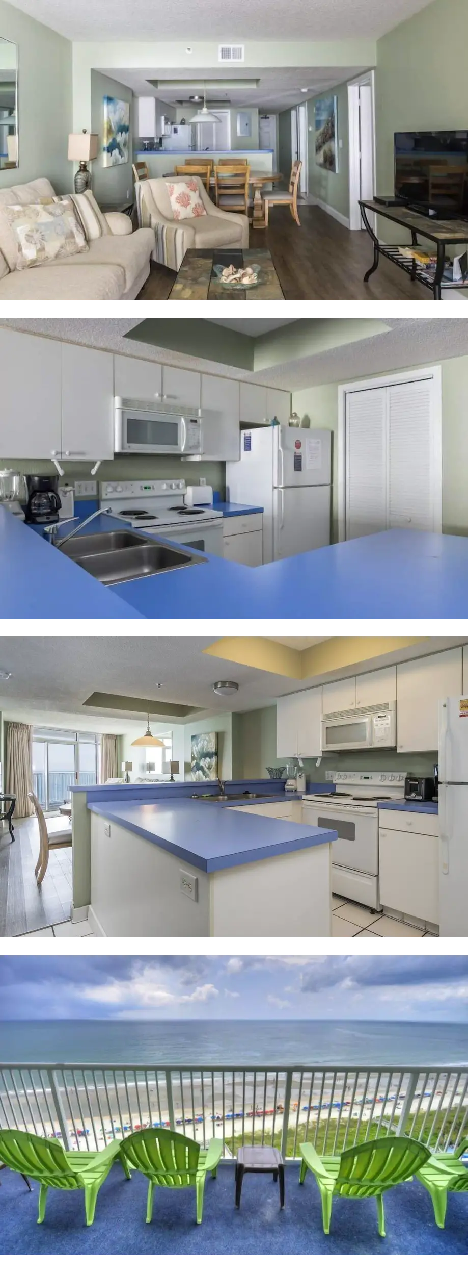 Comfortably furnished condo overlooking ...