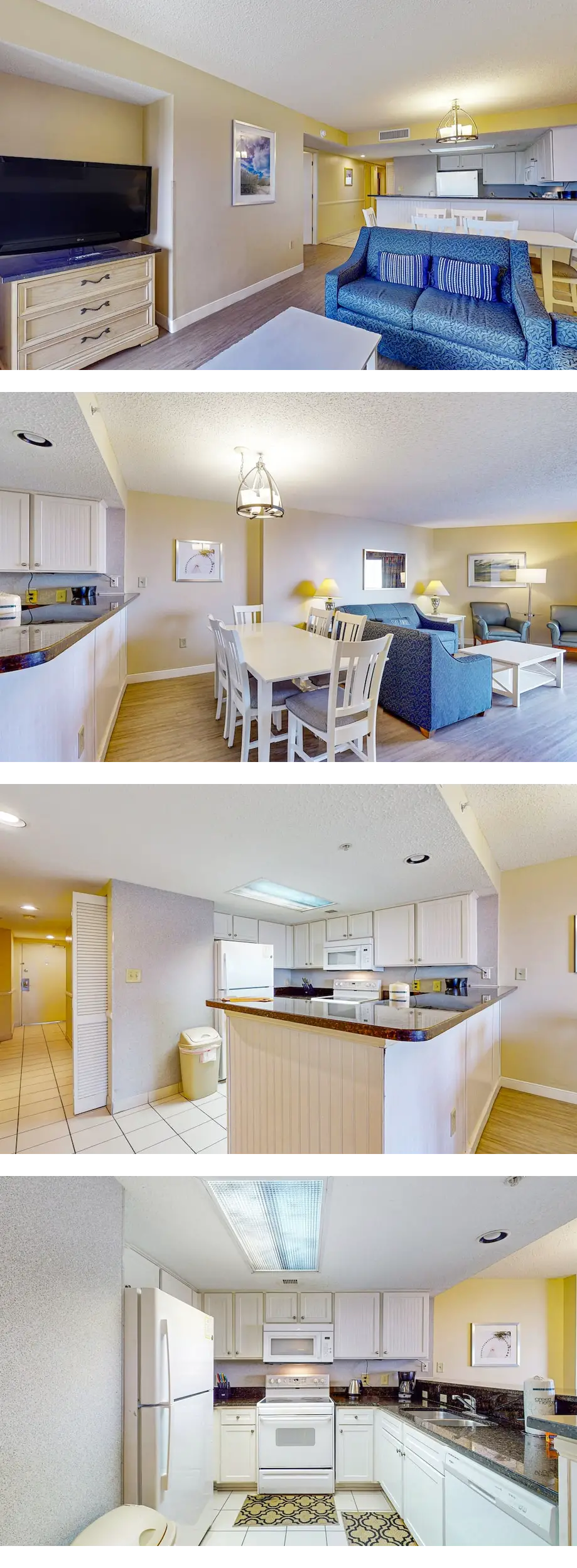 Bright condo with balcony view, indoor/o...