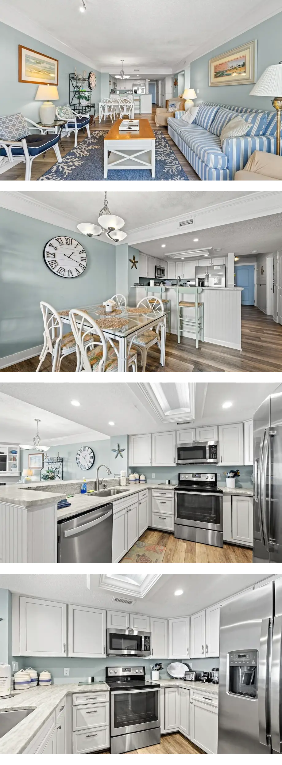 Beautifully furnished condo across the s...