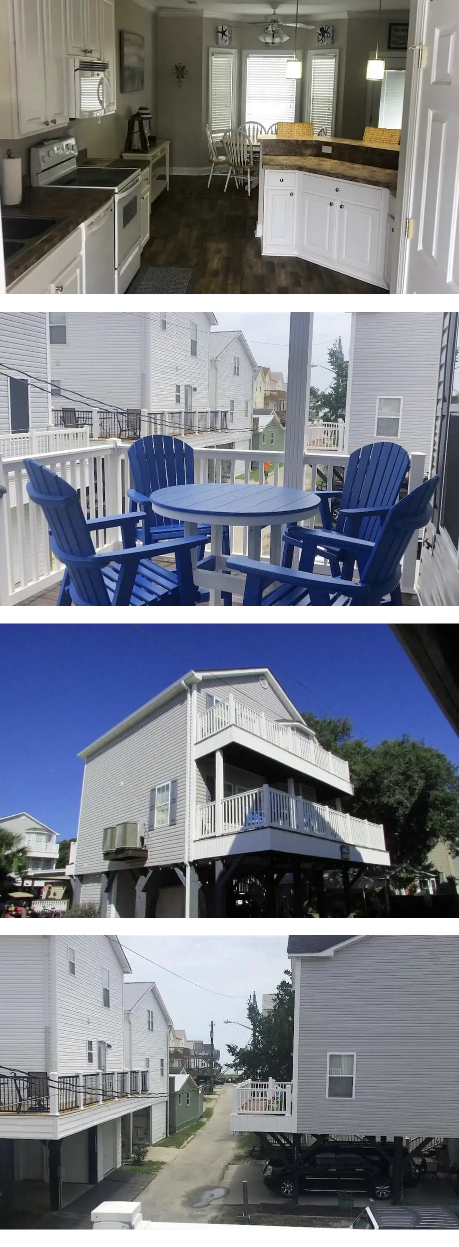 Beautiful 5 Bedroom Ocean Lakes- Oceanview -Steps to Beach! WiFi,