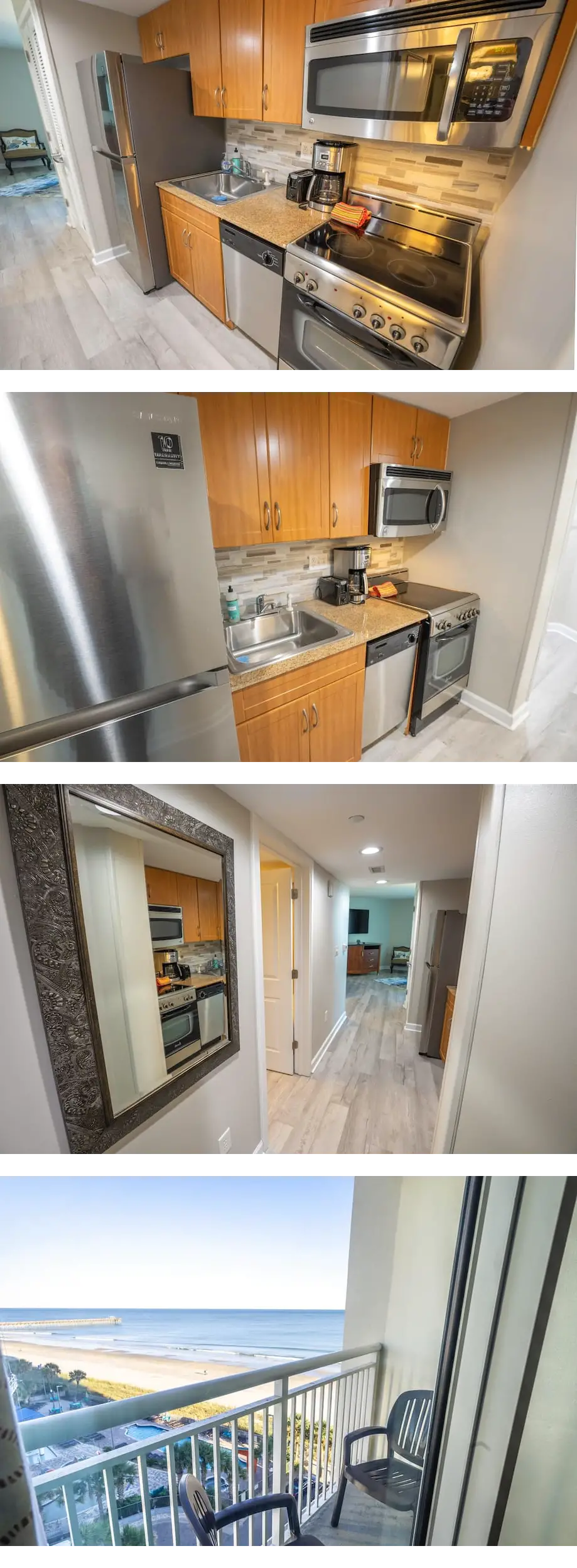 Oceanfront condo w/ pool & balcony views