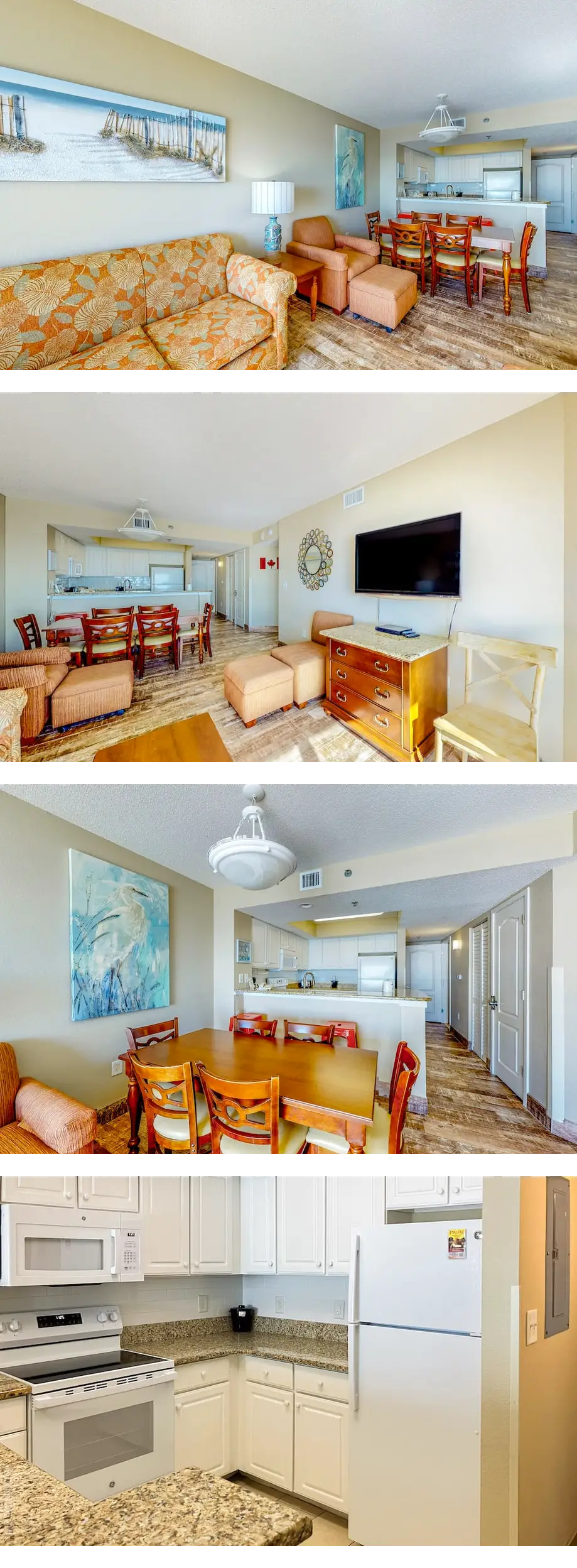 5th-floor oceanfront snowbird-friendly condo with pool, hot tub, W/D, & AC