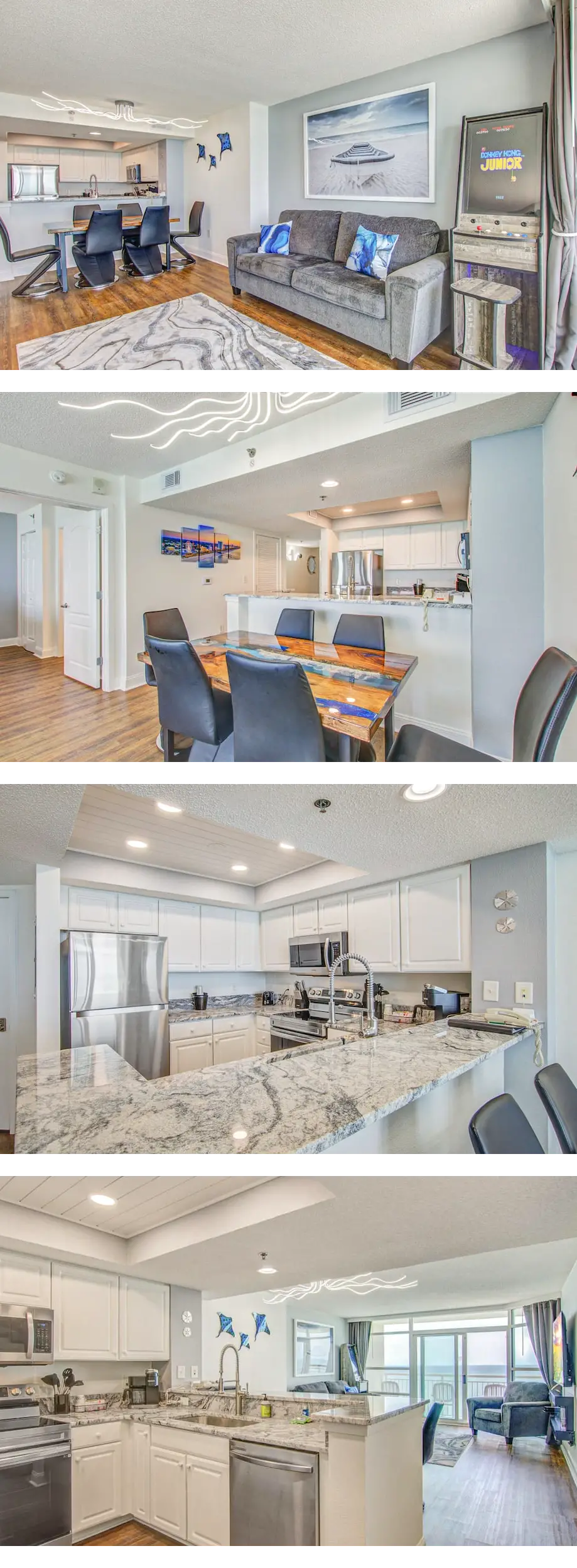 21st-floor oceanfront condo with central...