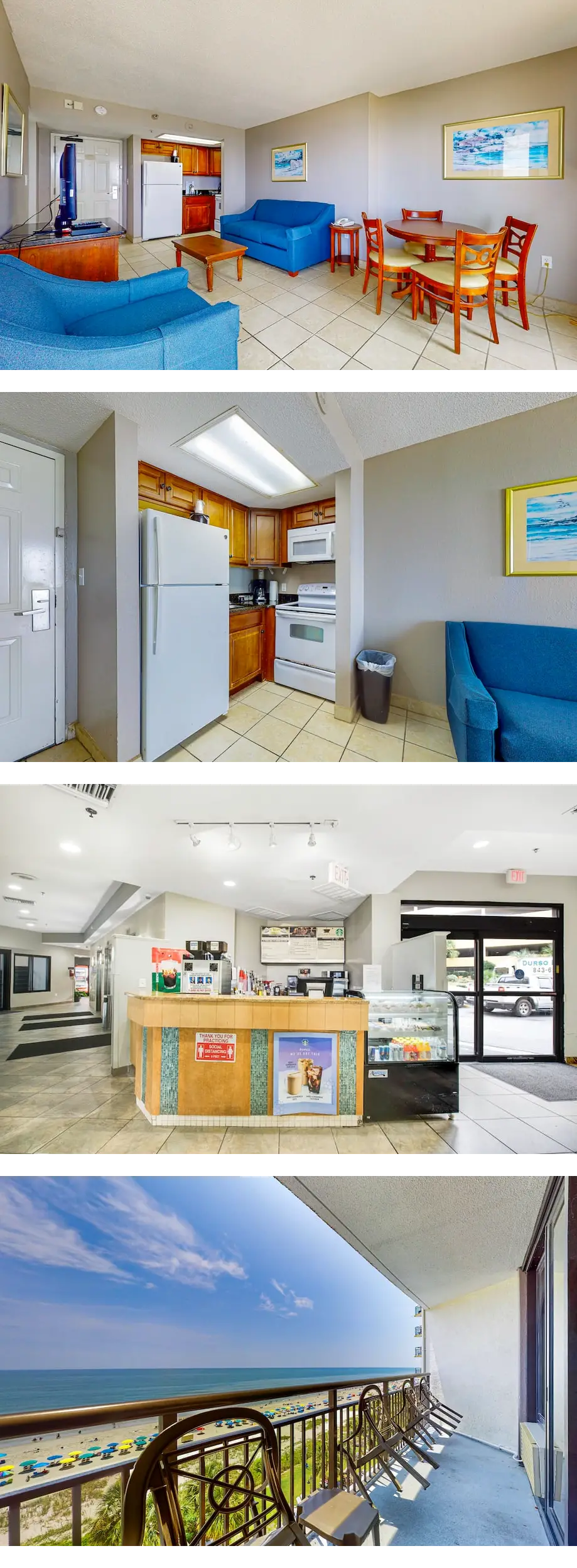 6th-floor oceanfront condo with WiFi, po...