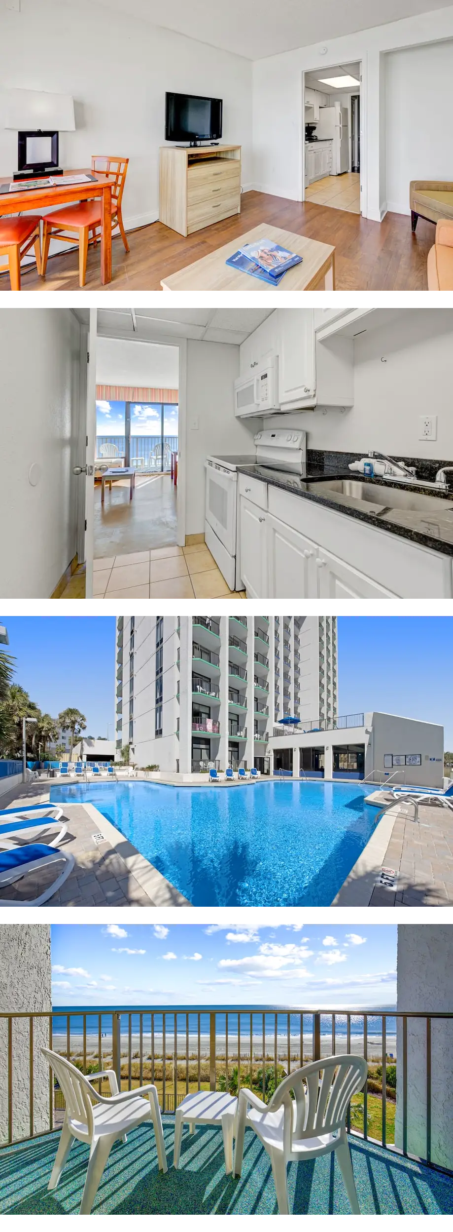 4th-Floor, Oceanfront, Snowbird-Friendly...