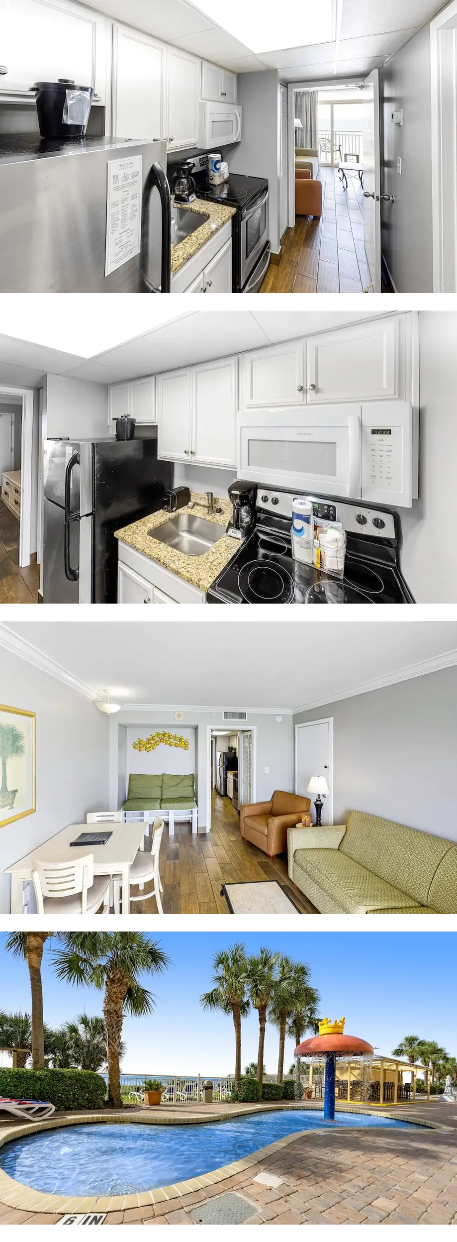 Inviting oceanfront snowbird-friendly co...