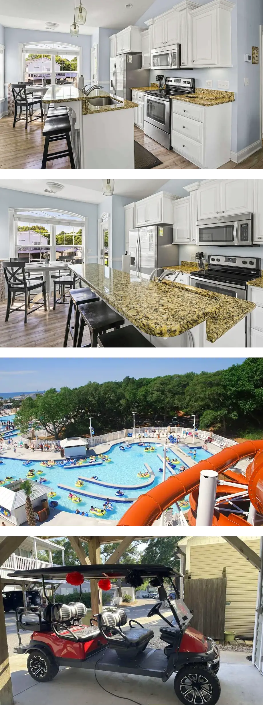 Site M66 Lakeview 3BR Golf Cart | Walk t...