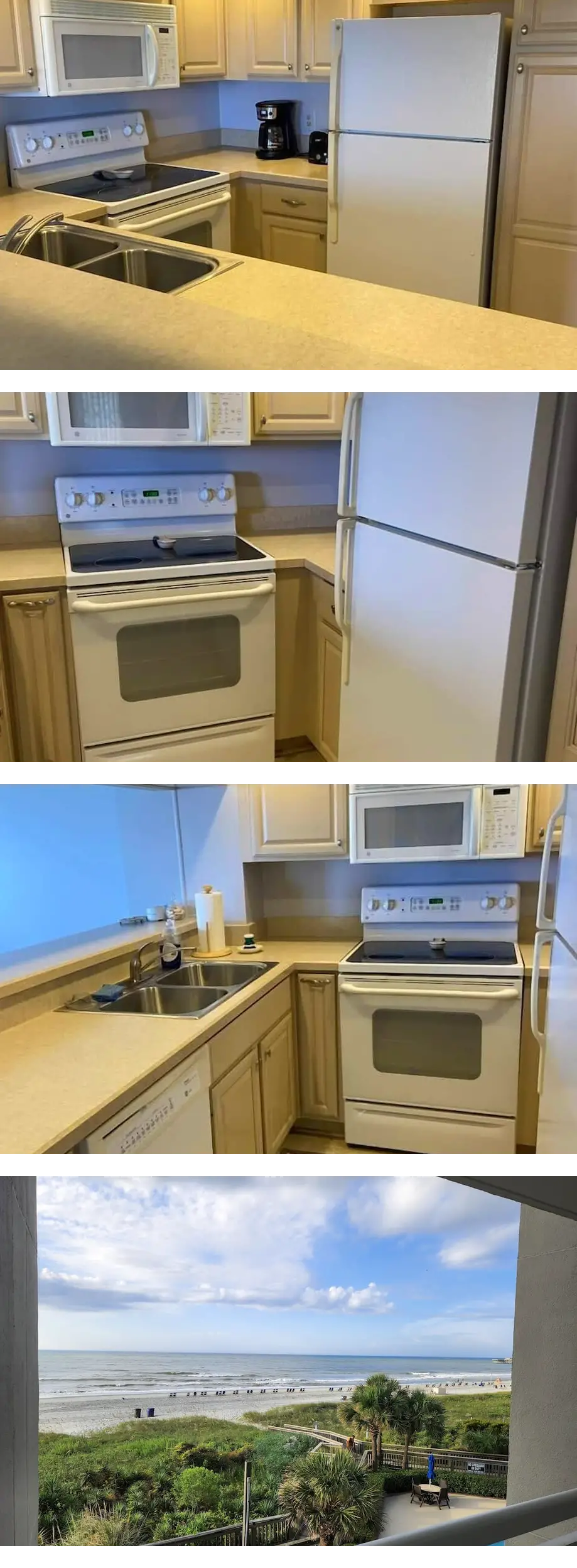 Quiet second floor Beachfront Condo with...